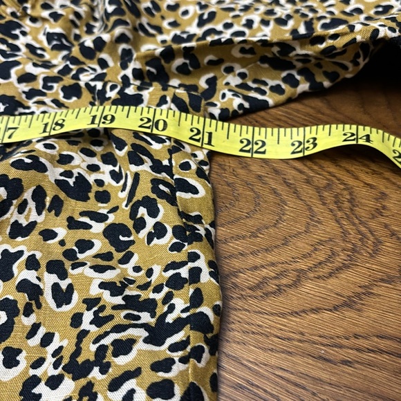 BNWT KAREN MILLEN Linen Animal Print Top - Picture 8 of 9